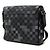 Borsa a tracolla Louis Vuitton Damier Graphite Pixel District PM Marrone Nero - vista 2