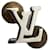 Boucles d'oreilles Louis Vuitton Monogram Studs Doré Bijouterie argentée  - vue 1