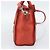 Céline Bolso CELINE Luggage Nano Shopper de cuero 2way Naranja Plata Auth ka5539A - vista 5