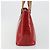 LOUIS VUITTON Borsa Monogram Vernis Houston Rouge M91092 LV Auth 194707 Rosso - vista 4