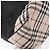 Borsa a Mano BURBERRY Nova Check Denim Nero Argento Auth bs36454 - vista 13