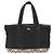 Borsa a Mano BURBERRY Nova Check Denim Nero Argento Auth bs36454 - vista 2
