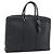 LOUIS VUITTON Epi Porte Documents Voyage Business Bag Black M54472 Auth BA14676 Nero