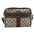 Borsa a Spalla GUCCI GG Supreme Web Sherry Line PVC Beige Oro Auth 194659A D'oro - vista 2