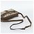 Borsa a Spalla GUCCI GG Supreme Web Sherry Line PVC Beige Oro Auth 194659A D'oro - vista 7