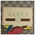 Borsa Courier GUCCI GG Supreme Web Sherry Line in PVC Beige Oro 474083 Auth 194145V - vue 16