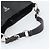 Borsa a tracolla PRADA Vittero Dino Leather Nero Argento Aut 194853SAV - vista 7