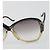 Occhiali da sole BALENCIAGA in plastica nero e oro Auth BA14253A D'oro - vista 7