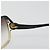 Occhiali da sole BALENCIAGA in plastica nero e oro Auth BA14253A D'oro - vista 9