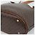 Céline Bolsa Tote CELINE Macadam em PVC e couro marrom com detalhes dourados Auth BA14737 - vista 12