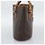 Céline Bolsa Tote CELINE Macadam em PVC e couro marrom com detalhes dourados Auth BA14737 - vista 4