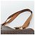 Céline Bolsa Tote CELINE Macadam em PVC e couro marrom com detalhes dourados Auth BA14737 - vista 8