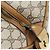 Borsa Boston GUCCI GG Supreme Web Sherry Line PVC Beige Oro Auth 193576A D'oro - vista 15