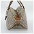 Borsa Boston GUCCI GG Supreme Web Sherry Line PVC Beige Oro Auth 193576A D'oro - vista 5