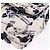 CHANEL Matelasse 25 Airline Shoulder Bag Canvas White Silver CC Auth 195026SAM Argento Bianco - vista 11