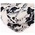 CHANEL Matelasse 25 Airline Shoulder Bag Canvas White Silver CC Auth 195026SAM Argento Bianco - vista 12