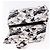 CHANEL Matelasse 25 Airline Shoulder Bag Canvas White Silver CC Auth 195026SAM Argento Bianco - vista 15