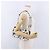 CHANEL Matelasse 25 Airline Shoulder Bag Canvas White Silver CC Auth 195026SAM Argento Bianco - vista 22