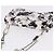 CHANEL Matelasse 25 Airline Shoulder Bag Canvas White Silver CC Auth 195026SAM Argento Bianco - vista 6
