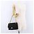 CHANEL Matelasse Double Flap Chain Shoulder Bag Cotton Black Gold Tone CC Auth 194097 Nero - vista 25