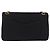 CHANEL Matelasse Double Flap Chain Shoulder Bag Cotton Black Gold Tone CC Auth 194097 Nero - vista 3