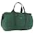 Borsa Boston PRADA Nylon 2way Verde Argento Auth 194594