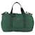 Borsa Boston PRADA Nylon 2way Verde Argento Auth 194594 - vista 2
