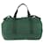 Borsa Boston PRADA Nylon 2way Verde Argento Auth 194594 - vista 3