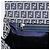 FENDI Zucchino Canvas Mamma Baguette Hand Bag Navy Silver Auth BA14179A Silvery Navy blue - view 23