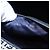 FENDI Zucchino Canvas Mamma Baguette Hand Bag Navy Silver Auth BA14179A Silvery Navy blue - view 25