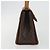 Céline Borsa CELINE Macadam Canvas Star ball PVC Pelle Marrone Oro Auth 195298 D'oro - vista 5