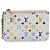 LOUIS VUITTON Monogram Multicolor Pochette Cles NM White M93733 LV Auth 195617V Bianco - vista 13