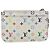 LOUIS VUITTON Monogram Multicolor Pochette Cles NM White M93733 LV Auth 195617V Bianco - vista 2