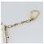LOUIS VUITTON Monogram Multicolor Pochette Cles NM White M93733 LV Auth 195617V Bianco - vista 6