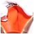 LOEWE x Studio Ghibli Howl's Moving Castle Porta-cartões Calcifer Auth 167455SM Marrom Vermelho - vista 19