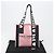 Dolce & Gabbana Borsa Tote DOLCE&GABBANA Rubber Pink Black Auth BA14603M Nero Rosa - vista 20