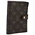 LOUIS VUITTON Monogram Agenda PM Day Planner Cover R20005 LV Auth 193794 Monograma