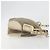 Borsa a tracolla PRADA in tela beige e oro Auth 193355 D'oro - vista 4
