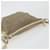 Borsa a tracolla PRADA in tela beige e oro Auth 193355 D'oro - vista 6