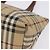 BURBERRY Nova Check blauer Tote Bag PVC Beige Gold Auth 194843V Golden - Ansicht 12