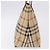 BURBERRY Nova Check blauer Tote Bag PVC Beige Gold Auth 194843V Golden - Ansicht 6