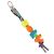 LOUIS VUITTON Portachiavi LV Play Key Ring metal Multicolor MP3450 Auth 195533M Multicolore