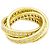 Anello Cartier, "Trinity", oro giallo, diamanti. - vista 2