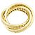 Anello Cartier, "Trinity", oro giallo, diamanti. - vista 4