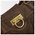 Borsa Salvatore Ferragamo Gancini in pelle marrone oro Auth 193788 D'oro - vista 15
