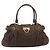 Borsa Salvatore Ferragamo Gancini in pelle marrone oro Auth 193788 D'oro - vista 2