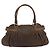 Borsa Salvatore Ferragamo Gancini in pelle marrone oro Auth 193788 D'oro - vista 3