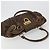 Borsa Salvatore Ferragamo Gancini in pelle marrone oro Auth 193788 D'oro - vista 6