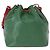 Borsa a Spalla LOUIS VUITTON Epi Petit Noe Verde Rosso M44147 LV Auth BA14655A - vista 2
