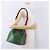 Borsa a Spalla LOUIS VUITTON Epi Petit Noe Verde Rosso M44147 LV Auth BA14655A - vista 20